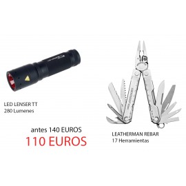 leatherman rebar led lenser tt